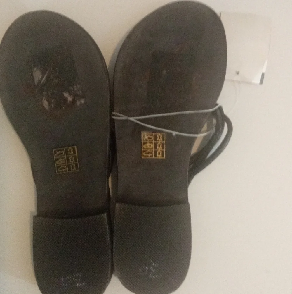 Free People Sandals Women’s 8 Black Kayla Soft Strappy